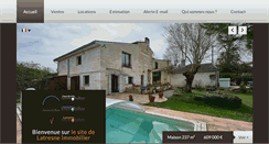Desktop Screenshot of latresne-immobilier.com
